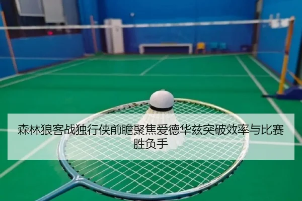 森林狼客战独行侠前瞻聚焦爱德华兹突破效率与比赛胜负手